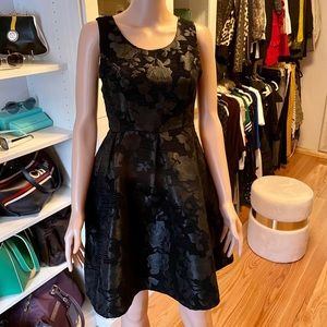 Black A-Line dress